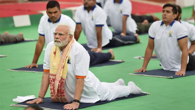 Modi Claims Yoga Can Cure All Illnesses